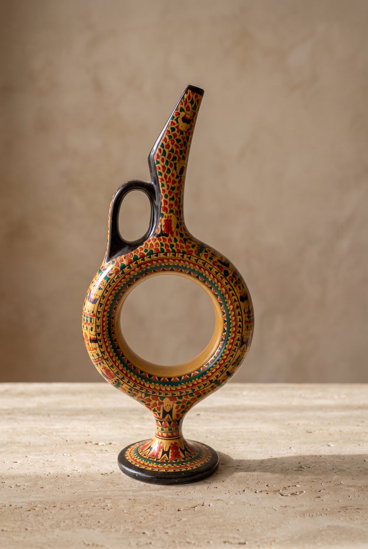 Hittite Ringed Carafe 30 cm