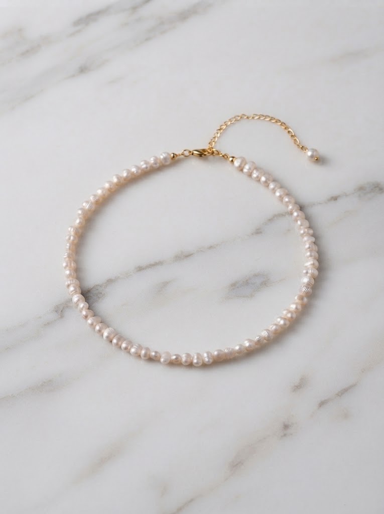 Freshwater pearl necklace