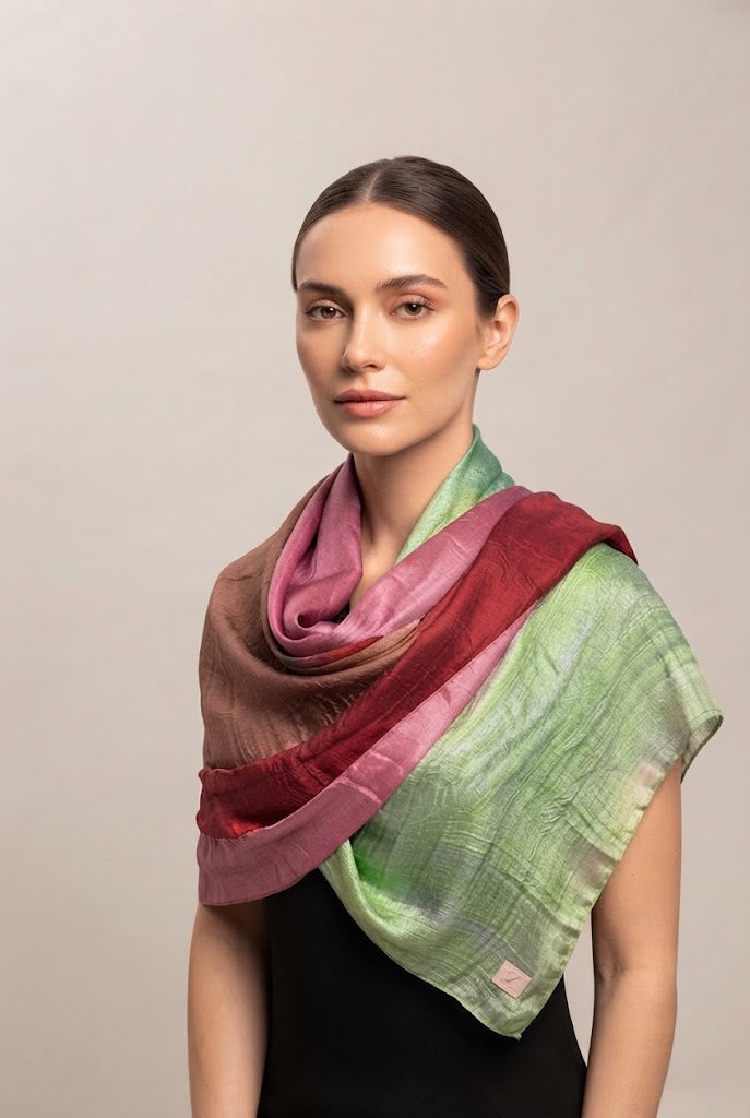 The 100% Natural Silk Shawl